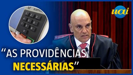 Download Video: Moraes defende ação da PM caso o eleitor use o celular