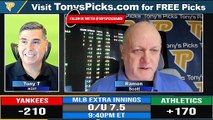 Game Day Picks Show Live Expert MLB NFL Picks - Predictions, Tonys Picks 8/25/2022