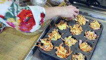How You Can Make These Savory Potato 'Nests' with Honey Glazed Ham