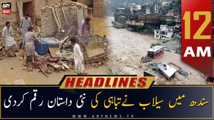 ARY News | Prime Time Headlines | 12 AM | 26th August 2022
