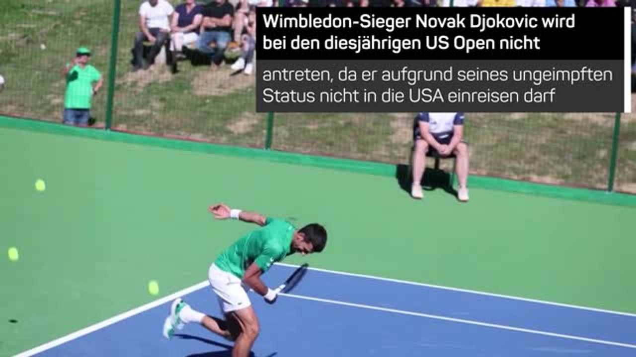 Djokovic zieht US-Open-Teilnahme zurück