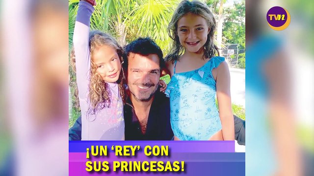Pablo Montero hizo prefestejo de cumpleaños junto a sus hijas, Caro y Dani