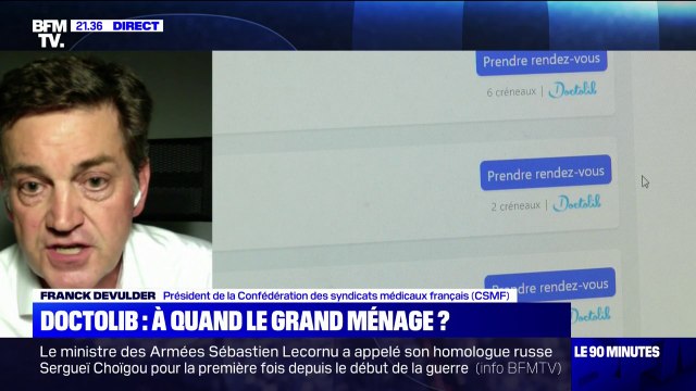 Doctolib: la Confédération des syndicats médicaux français demande de clarifier la situation des activités de bien-être