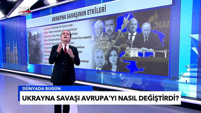 Ukrayna'daki Savaş Avrupa'yı Nasıl Değiştirdi? Ülke Ülke Analiz - Tuna Öztunç ile Dünyada Bugün