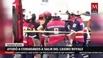 Gerardo Rocha ayudo a los ciudadanos a salir del Casino Royal hace 11 años durante incendio