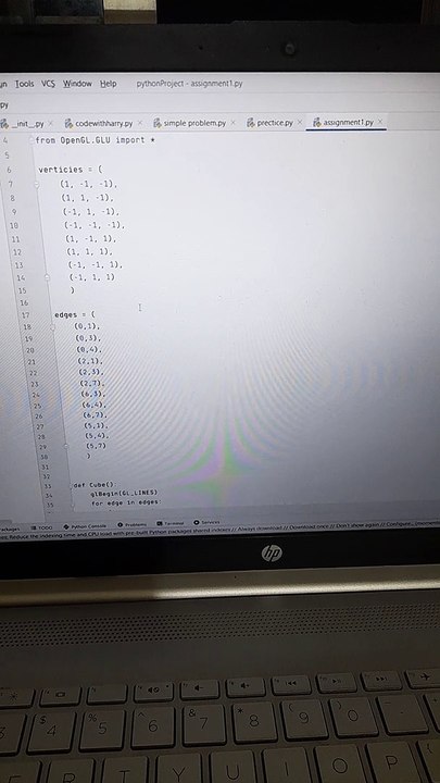 Moving Cube By Python Program - video Dailymotion