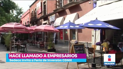 Sedeco invita a empresario a la Feria de Inversión de la CDMX