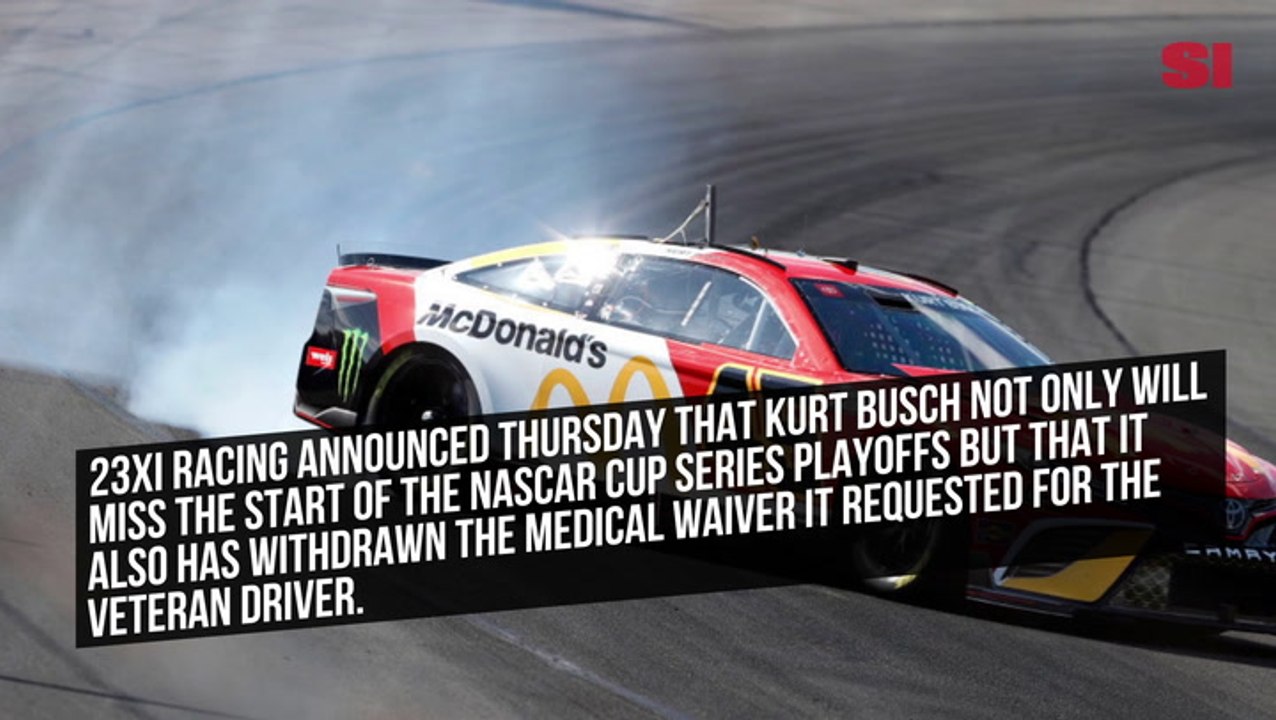 Kurt Busch Is Out of NASCAR Cup Series Playoffs