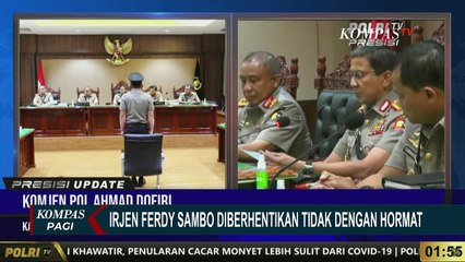 Diberhentikan Tidak Hormat dari Polri, Ferdy Sambo Ajukan Banding