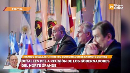 Detalles de la reunión de los gobernadores del Norte Grande