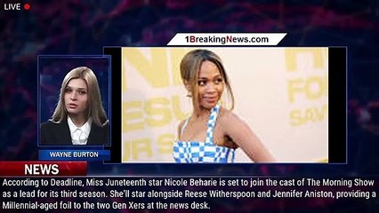 Nicole Beharie Will Play A Millennial News Anchor On 'The Morning Show' - 1breakingnews.com