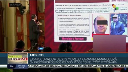 México: Exprocurador Jesús Murillo permanecerá en prisión
