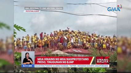 Mga hinaing ng mga nagprotestang preso, tinugunan ng BJMP | UB