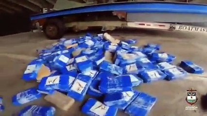 La armada en tres operaciones incautaron 2580 kilos de cocaína con un valor aproximado a 31 millones de dólares