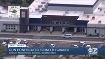 4th grader stopped with gun at Legacy Traditional School's Queen Creek