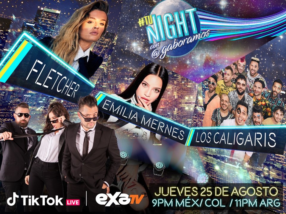 TuNight en vivo 25 de Agosto por EXA TV