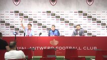 ANTWERPEN - Antwerp-Medipol Başakşehir maçının ardından - Erdinç Sözer
