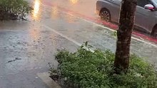 Heavy rain caused flooding#忠駝論壇 #fyp #fypシ #viral @Zach King