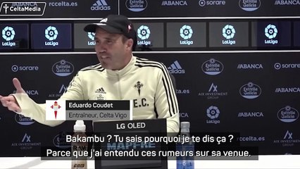 Transferts - Le coach du Celta Vigo éteint la rumeur Bakambu : "Il ne veut pas quitter l'OM"