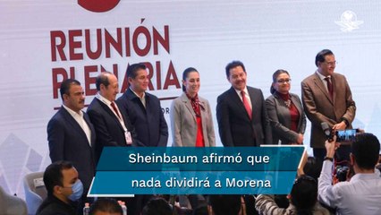 Sheinbaum llama a Morena a aumentar la popularidad de AMLO