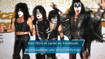 Se filtra cartel de Hell & Heaven; ¿Kiss se despide de los escenarios en México?
