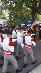 Cérémonie d’hommage au Général Leclerc et à la 2ème DB, Porte d’Orléans 