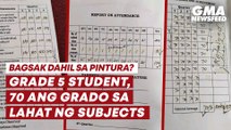 Grade 5 student, 70 ang grado sa lahat ng subjects | GMA News Feed