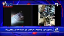 Ucayali: Policía Nacional incautó 400Kg de droga y tres fusiles