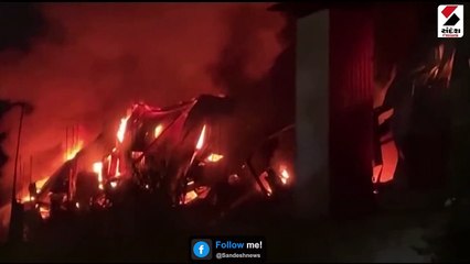 મુરાદાબાદમાં ત્રણ માળની ઈમારતમાં અચાનક આગ ફાટી નીકળી