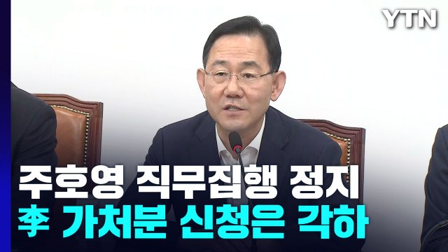 법원, 주호영 비대위원장 직무집행 정지... 당 비상상황 아냐 / YTN