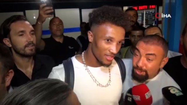 Trabzonspor'un yeni transferi Jean-Philippe Gbamin Trabzon'a geldi
