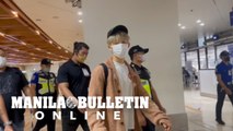 South Korean rapper B.I arrives in Manila for his two-day fans day in Quezon City