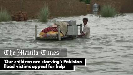 'Our children are starving': Pakistan flood victims appeal for help