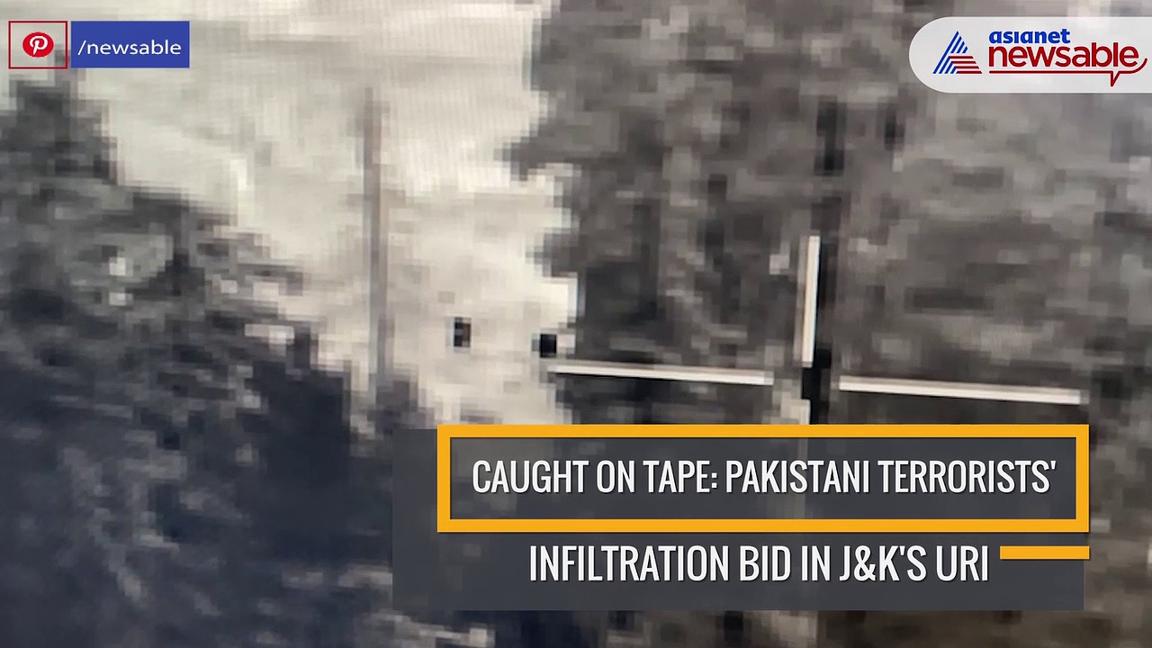 Caught on tape: Pakistani terrorists infiltrating Line of Control before being killed