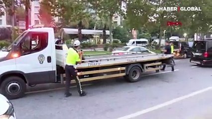 İstanbul'da yürekleri ağza getiren kaza!