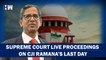 Headlines:First Time In History,SC Live Telecast of Ceremonial Bench Proceedings Led By CJI NVRamana