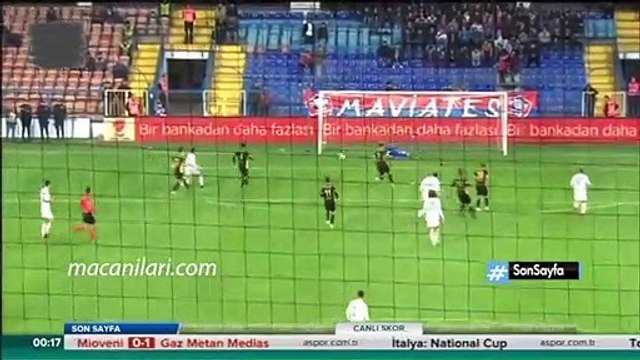Kardemir Karabükspor 2-1 İstanbulspor [HD] 29.11.2017 - 2017-2018 Turkish Cup 5th Round 1st Round
