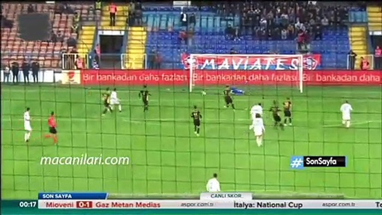 Kardemir Karabükspor 2-1 İstanbulspor [HD] 29.11.2017 - 2017-2018 Turkish Cup 5th Round 1st Round