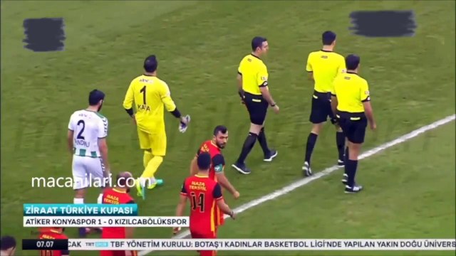 Atiker Konyaspor 1-0 Kızılcabölükspor [HD] 17.01.2017 - 2016-2017 Turkish Cup Group H Matchday 5