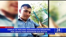 Familia de peruano descuartizado en Argentina pide ayuda para repatriar su cuerpo