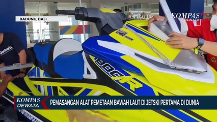 Alat Pemetaan Bawah Laut Pertama Di Dunia Pada Jet Ski