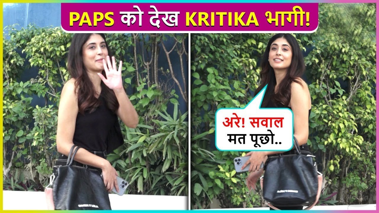 Kritika Kamra RUNS Away From Media, To Avoid Controversial Questions?