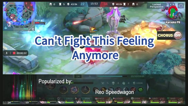 Reo Speedwagon Can't Fight This Feeling Anymore Karaoke PH