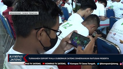 Turnamen Esport Piala Gubernur Jateng Dimeriahkan Ratusan Peserta