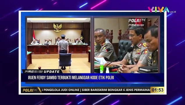 Dipecat, Ini Ekspresi Ferdy Sambo Keluar dari Ruang Sidang