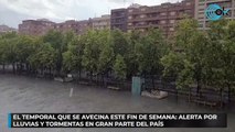 El temporal que se avecina este fin de semana: alerta por lluvias y tormentas en gran parte del país