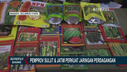 Video herunterladen: Guna Perkuat Jaringan Perdagangan Antar Daerah, Pemprov Sulut Jalin Kerjasama dengan Pemprov Jatim!