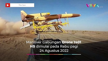 Iran Latihan Drone Skala Besar, Target Misi Tercapai