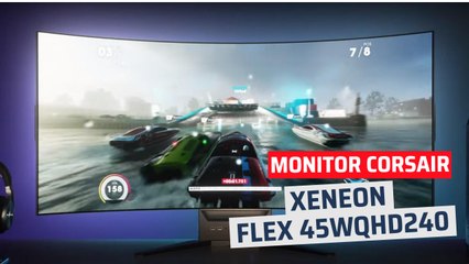 Monitor CORSAIR con la curvatura que quieras