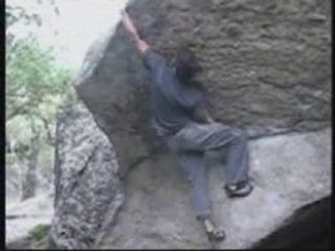 Boulder climbing escalade sur blocs